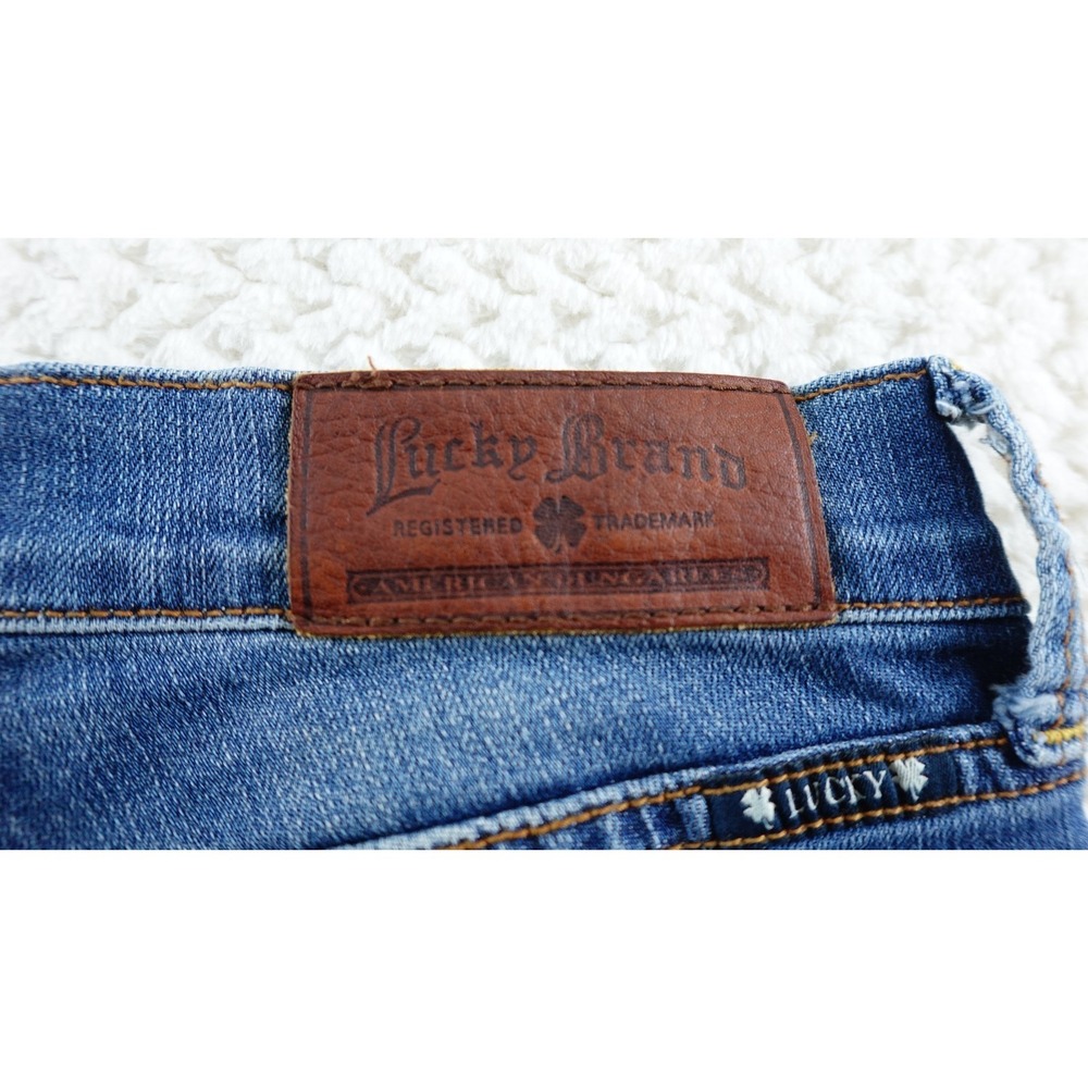 Lucky Brand Sofia Straight Womens size 6/28 Denim Blue Jeans - Picture 7 of 15
